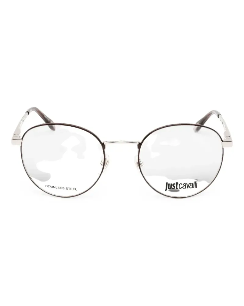Just Cavalli Brille mit rundem Gestell - Silber Silber
