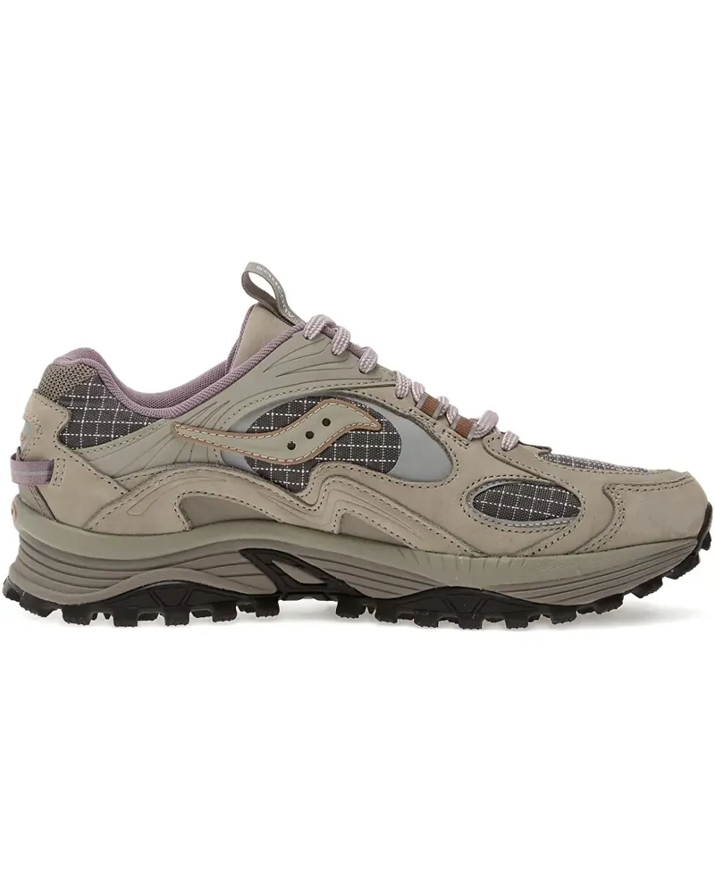 Saucony Grid Aura X panelled sneakers - Nude Nude