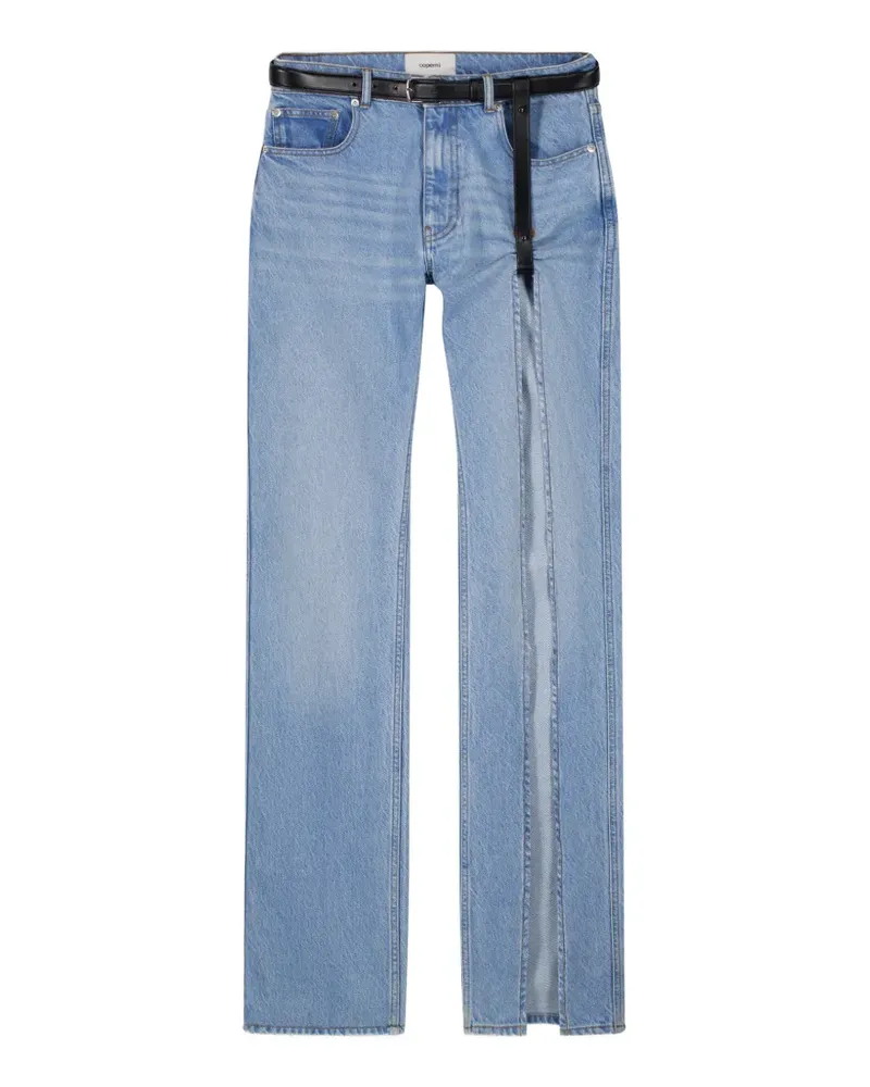 COPERNI suspended-panel jeans - Blau Blau
