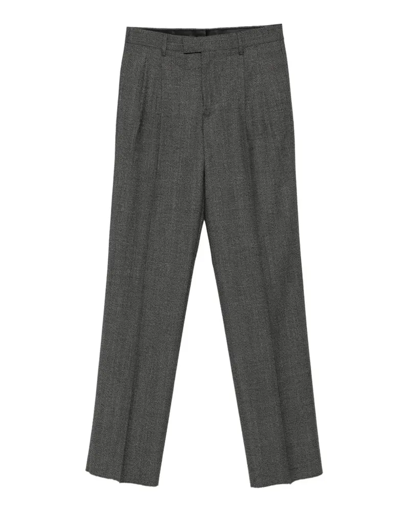 LARDINI pleated tailored trousers - Grau Grau