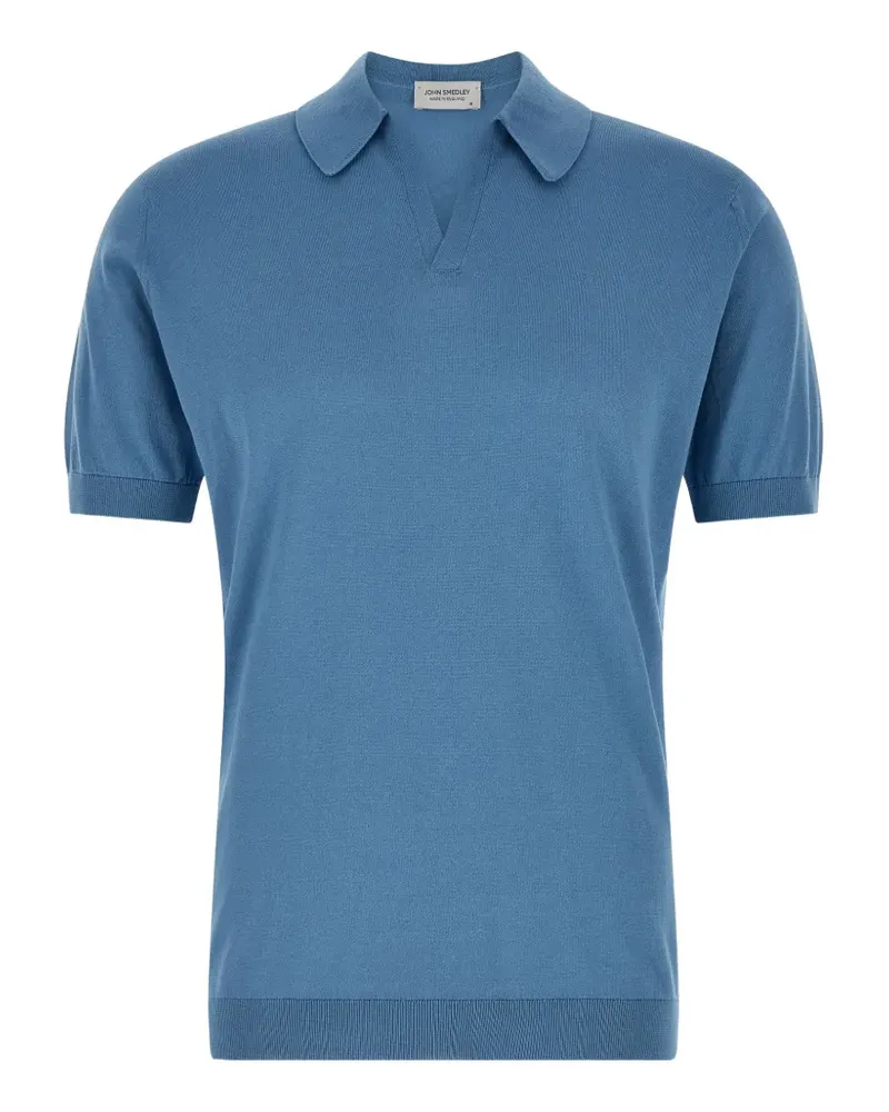 John Smedley Noah' T-Shirt - Blau Blau