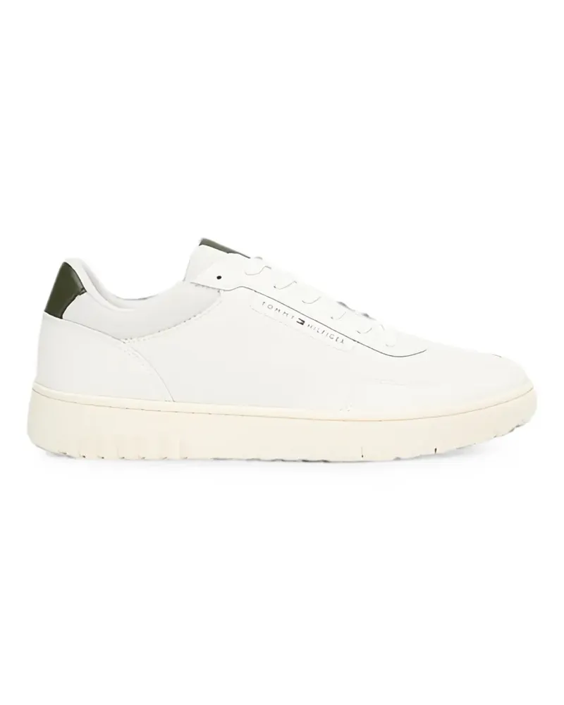 Tommy Hilfiger Sneakers aus Leder - Weiß Weiß