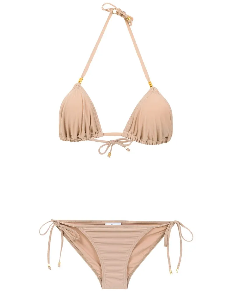 Amir Slama Klassischer Bikini - Nude Nude