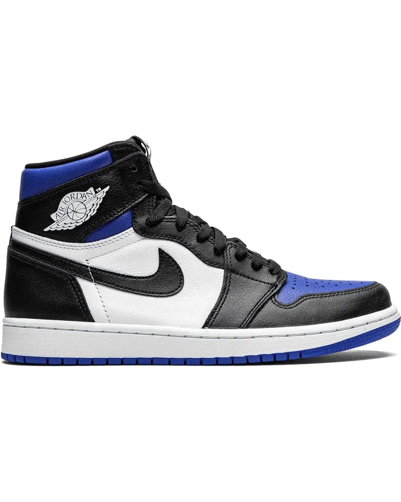 Jordan Air  1 Retro High OG Royal Toe Sneakers - Schwarz Schwarz