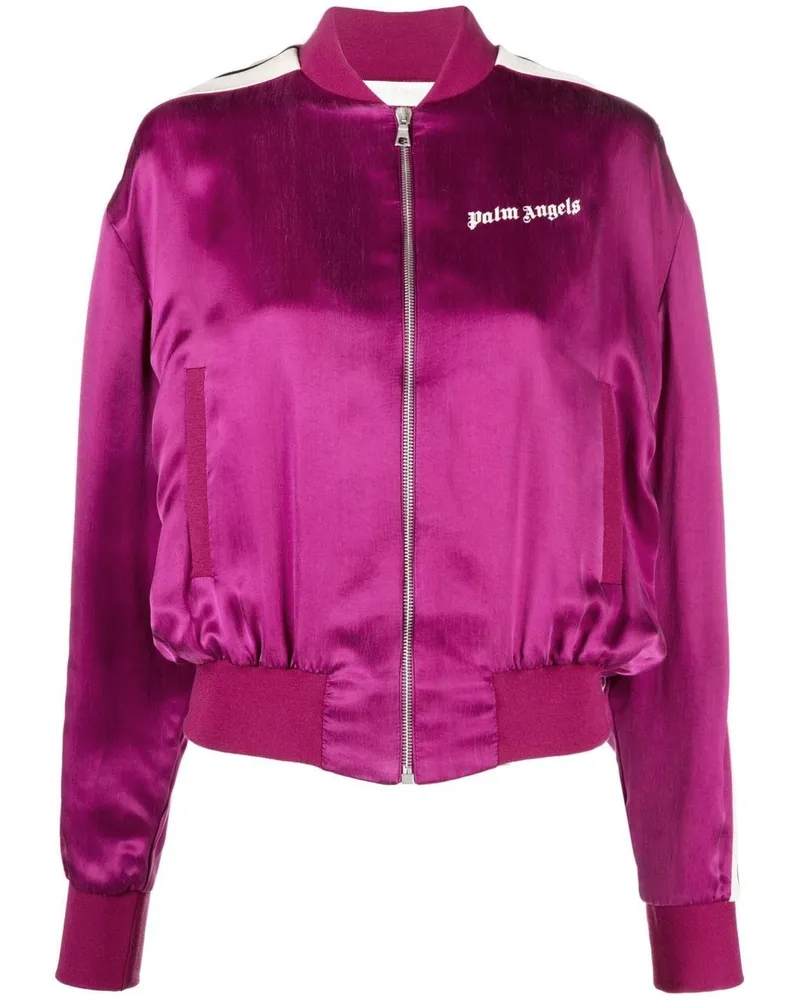 Palm Angels Bomberjacke mit Reißverschluss - Rosa Rosa
