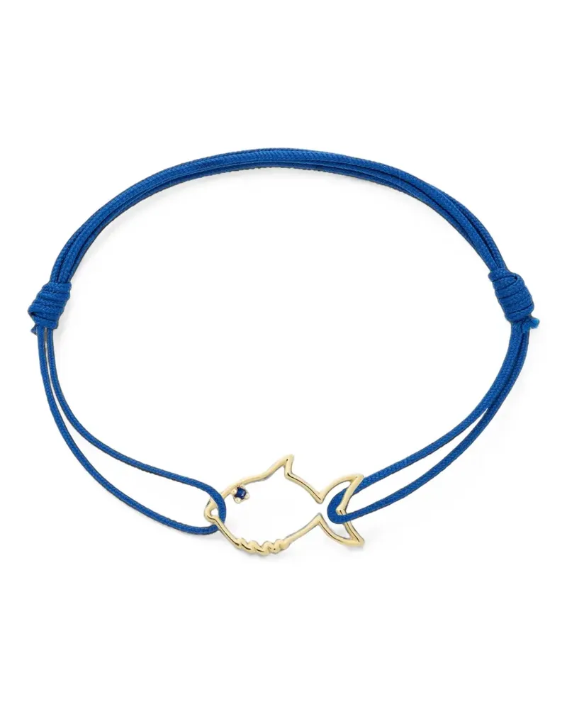 Aliita fish-pendant bracelet - Gold Gold