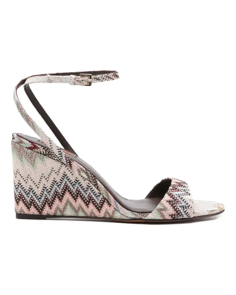 Missoni ankle-strap sandals - Nude Nude