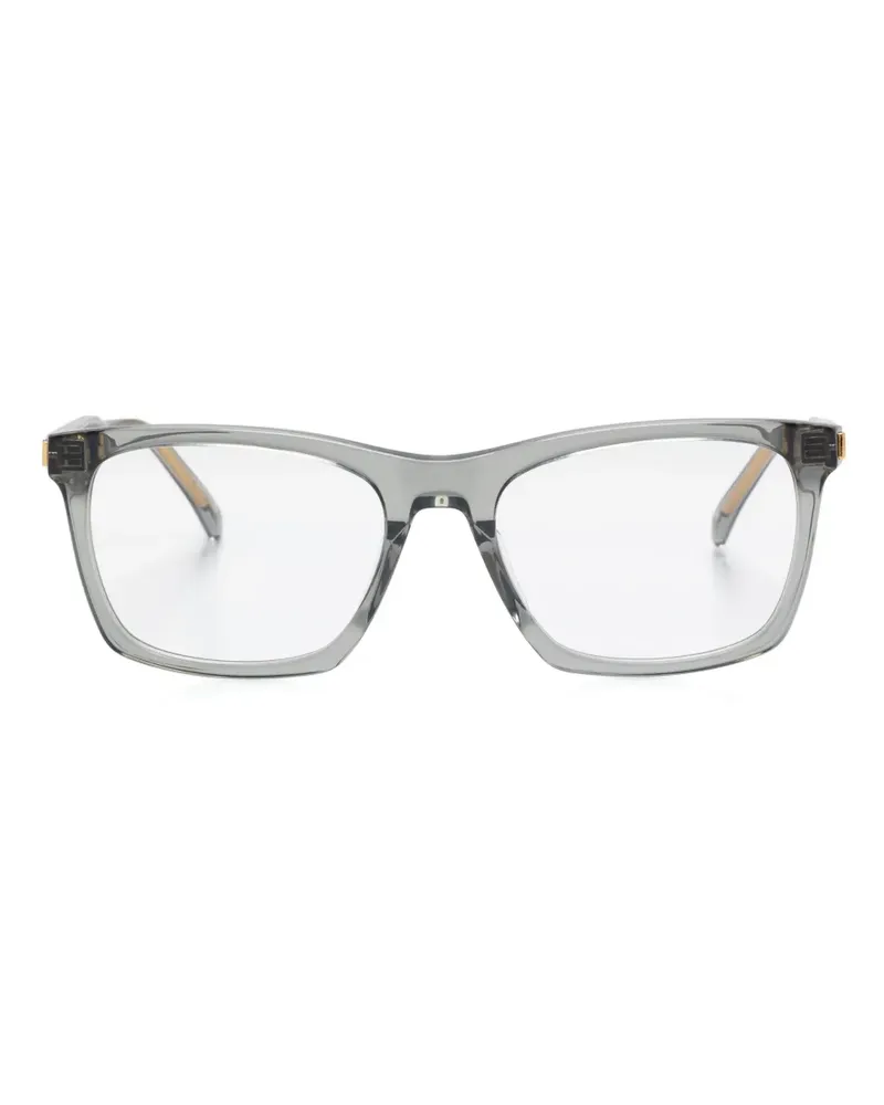 Dunhill Brille mit eckigem Gestell - Grau Grau