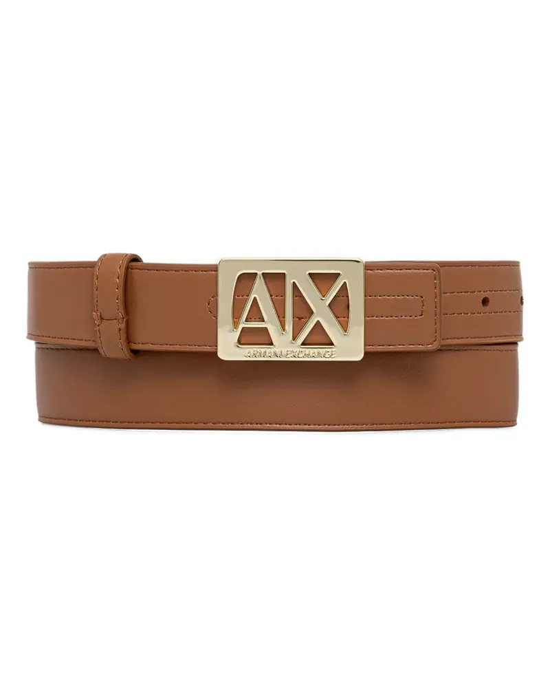 Armani Exchange reversible belt - Braun Braun