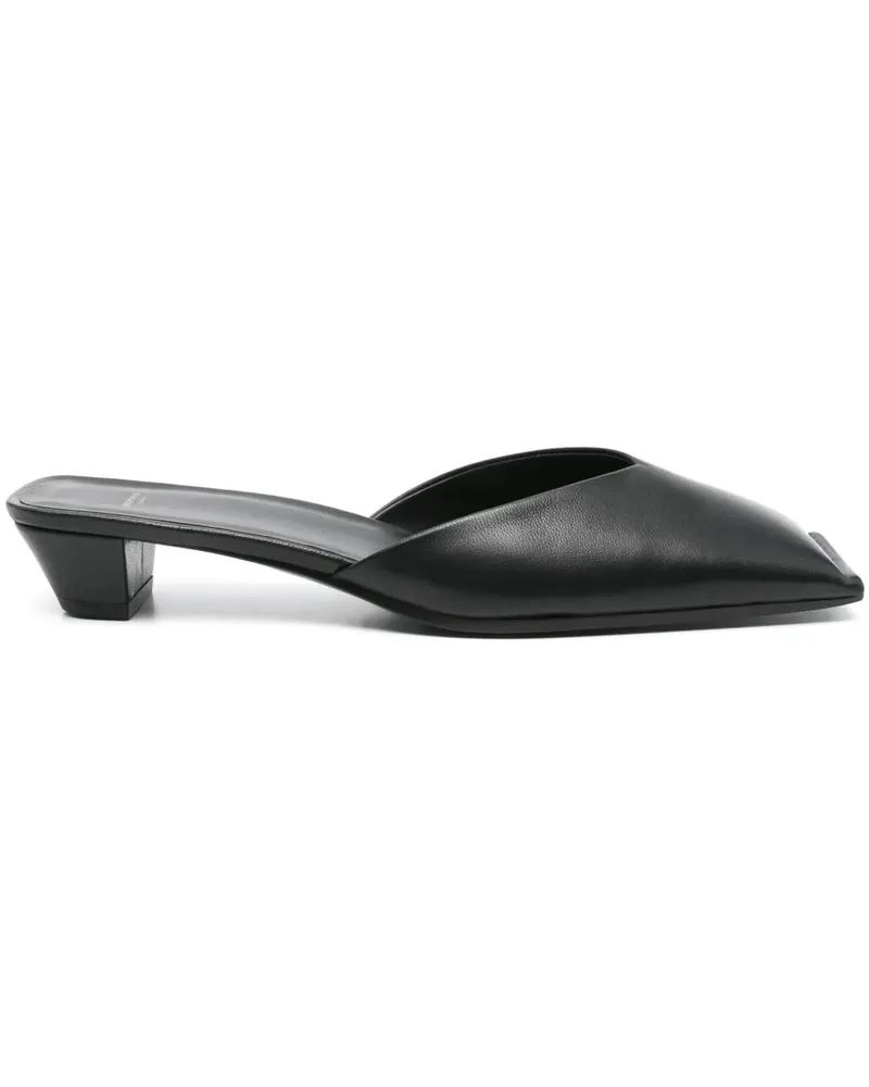 Carven Vendôme Mules 30mm - Schwarz Schwarz