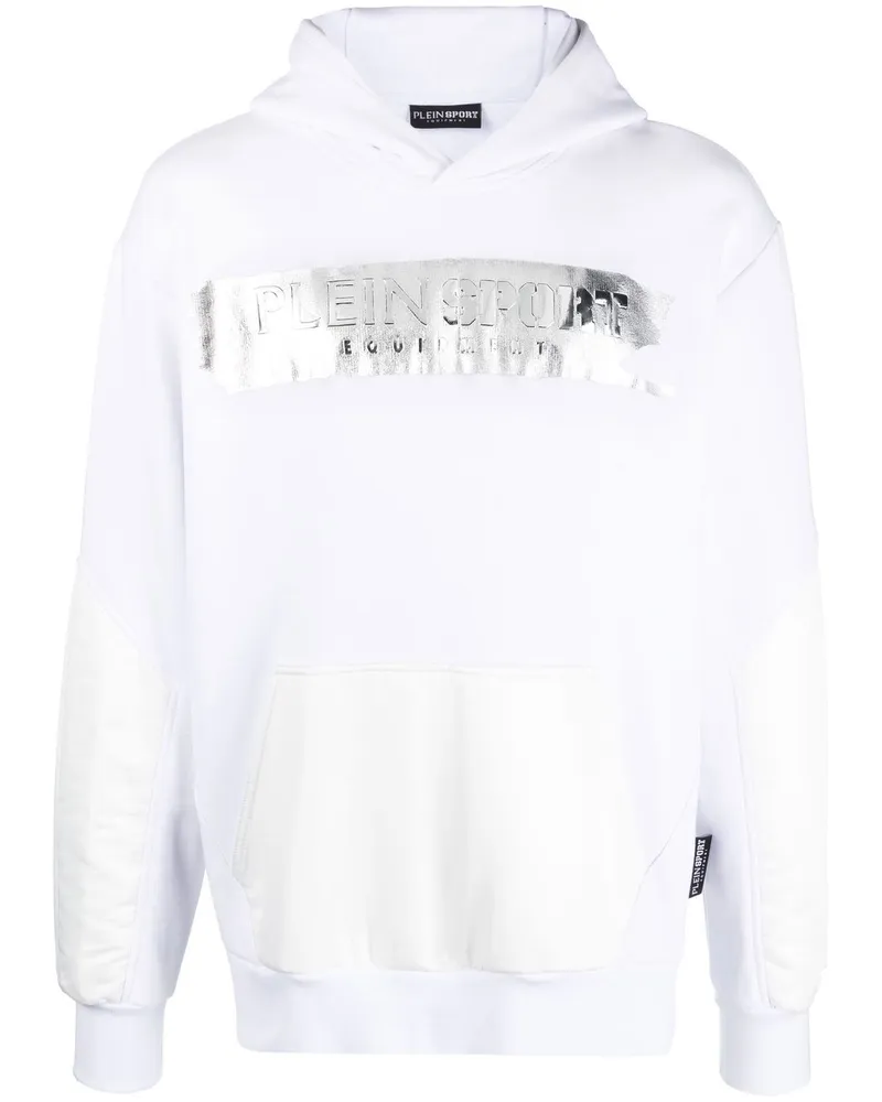 Philipp Plein Hoodie mit Logo-Print - Weiß Weiß
