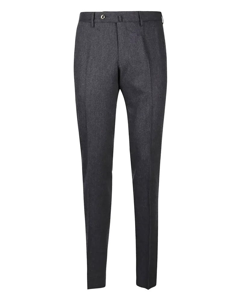 PT TORINO metallic-finish wool pants - Grau Grau