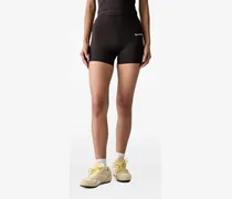 Serif Radlerhose mit Logo - Braun