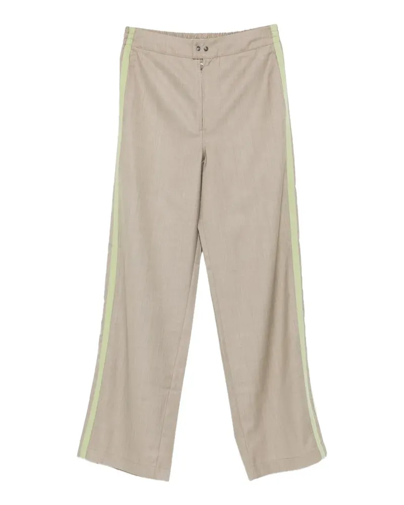 6397 Hose mit seitlichen Streifen - Nude Nude