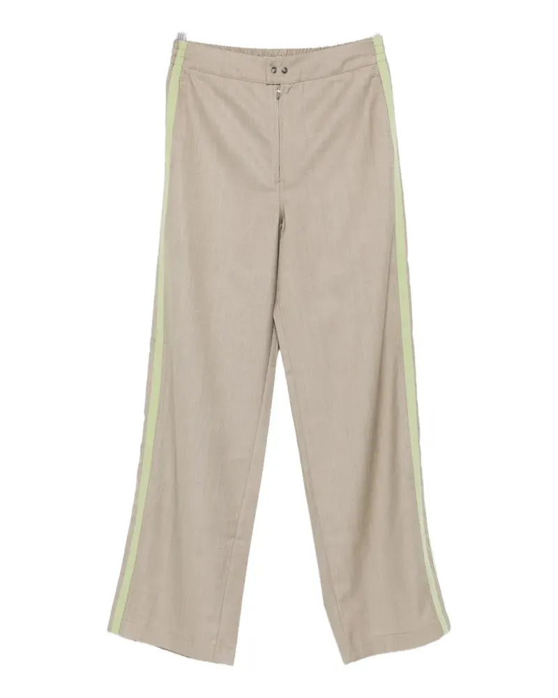 6397 Hose mit seitlichen Streifen - Nude Nude