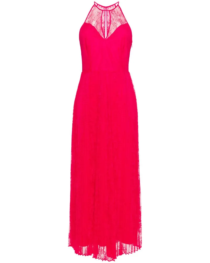 Twin-Set Neckholder-Abendkleid - Rosa Rosa