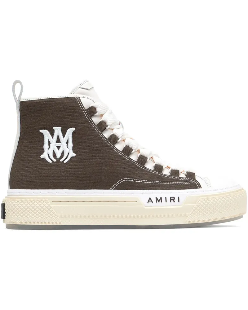 Amiri MA Court HI Sneakers - Braun Braun