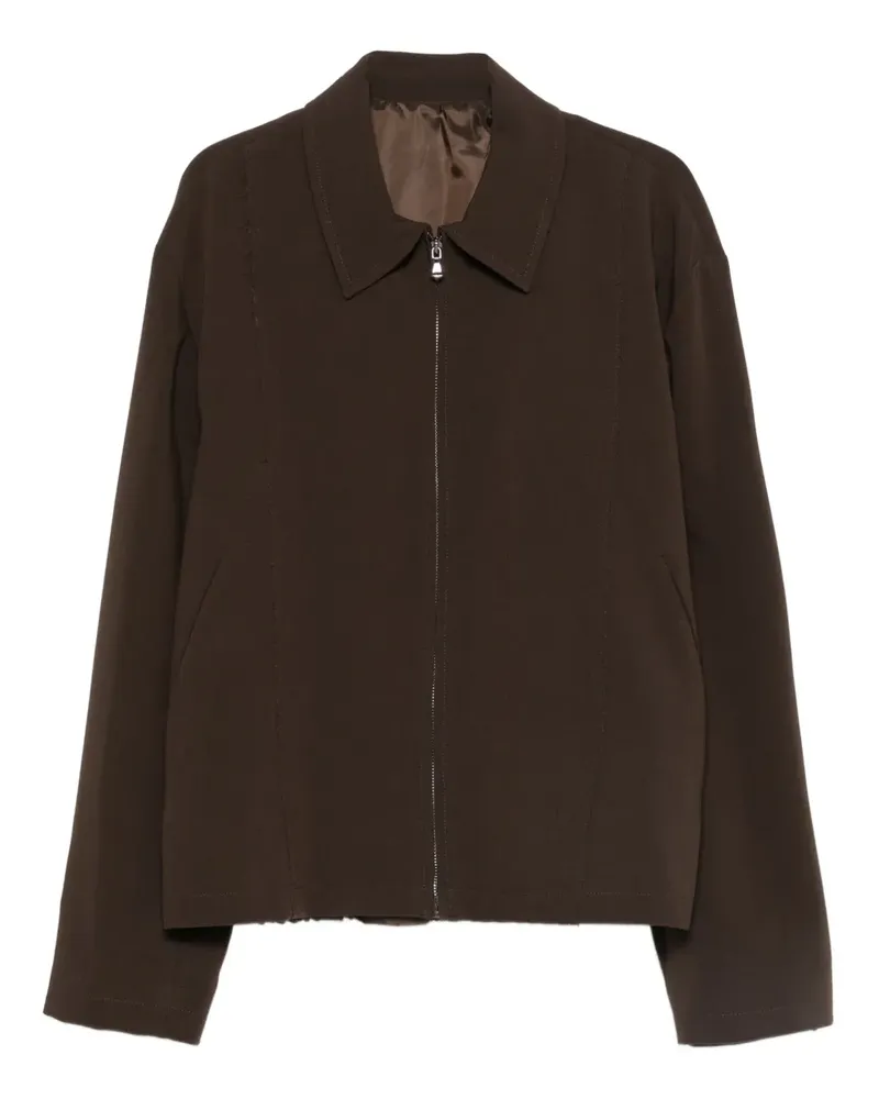 IMPERIAL Hemdjacke mit Reißverschluss - Braun Braun