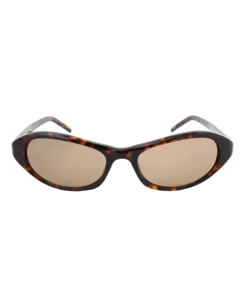 CHIMI Aria Sonnenbrille mit ovalem Gestell - Braun Braun
