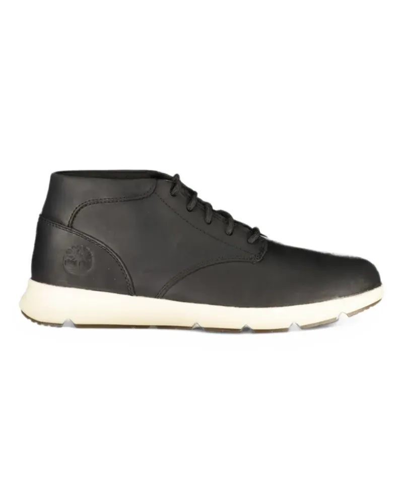 Timberland Parker Street Mid logo-debossed sneakers - Schwarz Schwarz