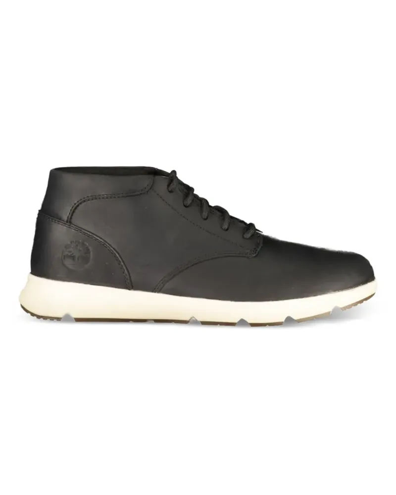 Timberland Parker Street Mid Sneakers mit Logo - Schwarz Schwarz