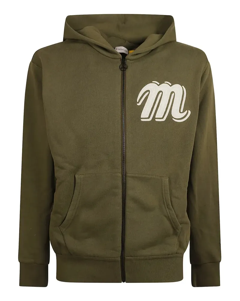Moncler x Mercedes-Benz zip hoodie - Grün Grün