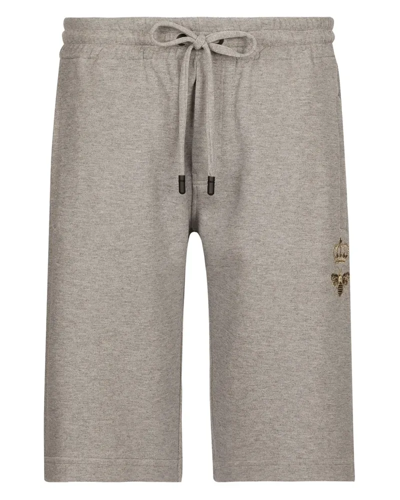 Dolce & Gabbana Shorts aus Baumwollgemisch - Grau Grau