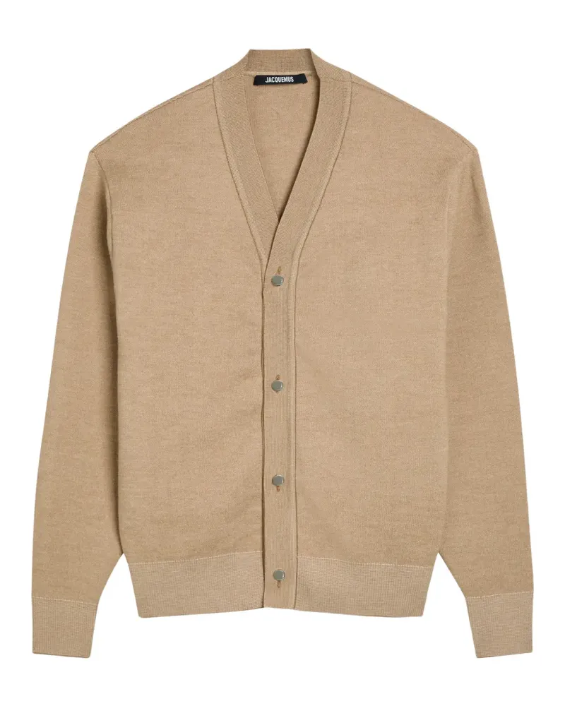 Jacquemus Geknöpfter Cardigan - Nude Nude