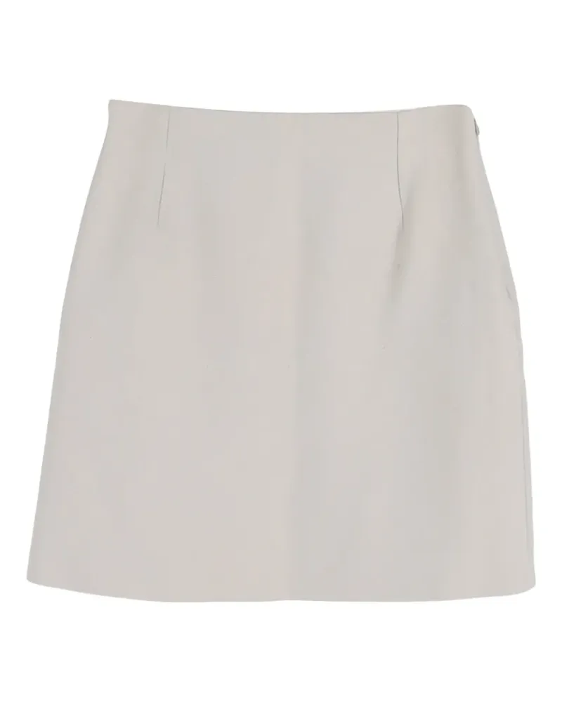 HUGO BOSS Minirock in A-Linie - Weiß Weiß