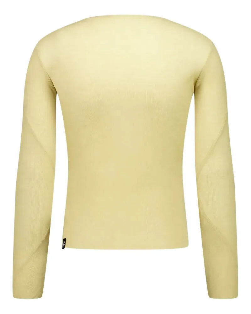 JORDANLUCA Blues Langarmshirt - Gelb Gelb