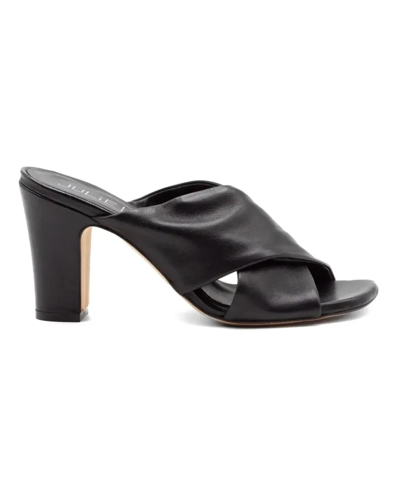 Julie Dee crisscross-strap sandals - Schwarz Schwarz