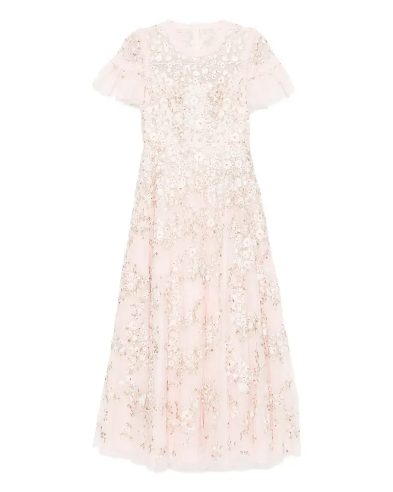 Needle & Thread Lunaria gown - Rosa Rosa