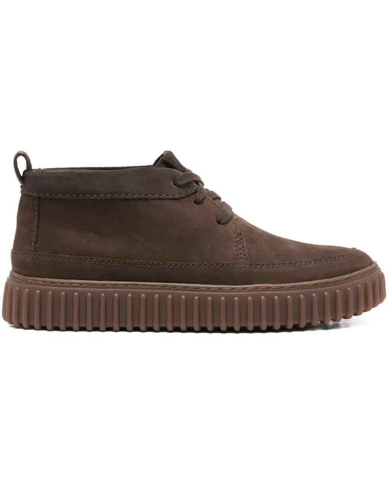 Clarks Torhill Lace Hi Schnürstiefel - Braun Braun