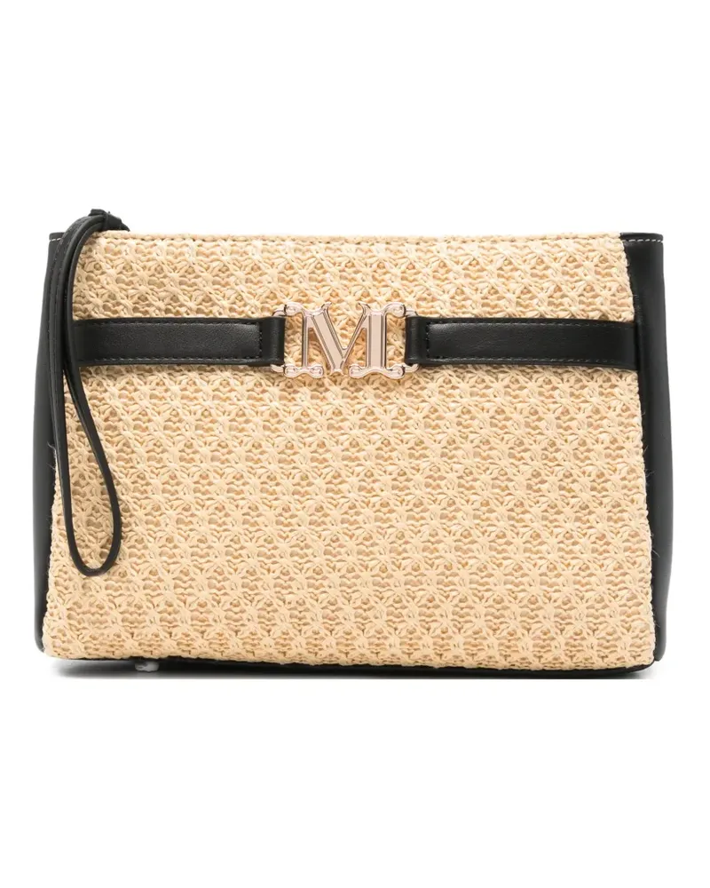 Max Mara BCHMAMBO clutch bag - Nude Nude