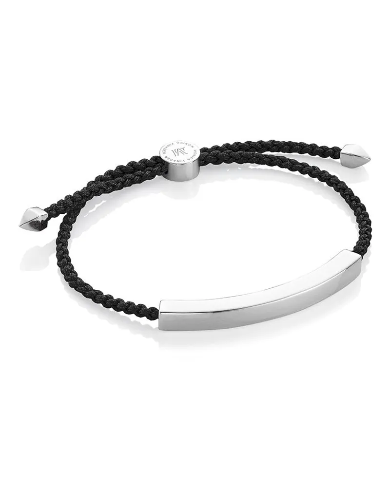 Monica Vinader Linear' Armband - Schwarz Schwarz