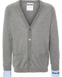 Moschino Cardigan mit Layering-Details Grau