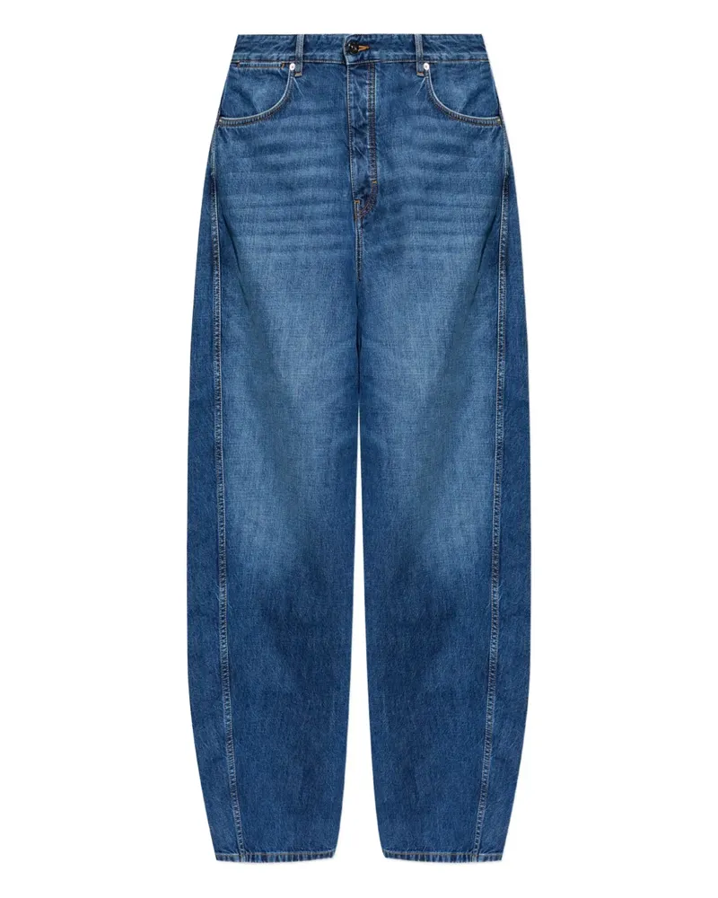 Givenchy Jeans mit weitem Bein - Blau Blau