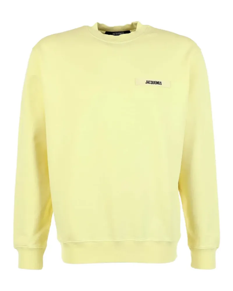 Jacquemus The Gros Grain sweatshirt - Gelb Gelb