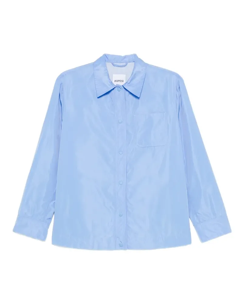 ASPESI Lucciola Jacke mit Brusttasche - Blau Blau