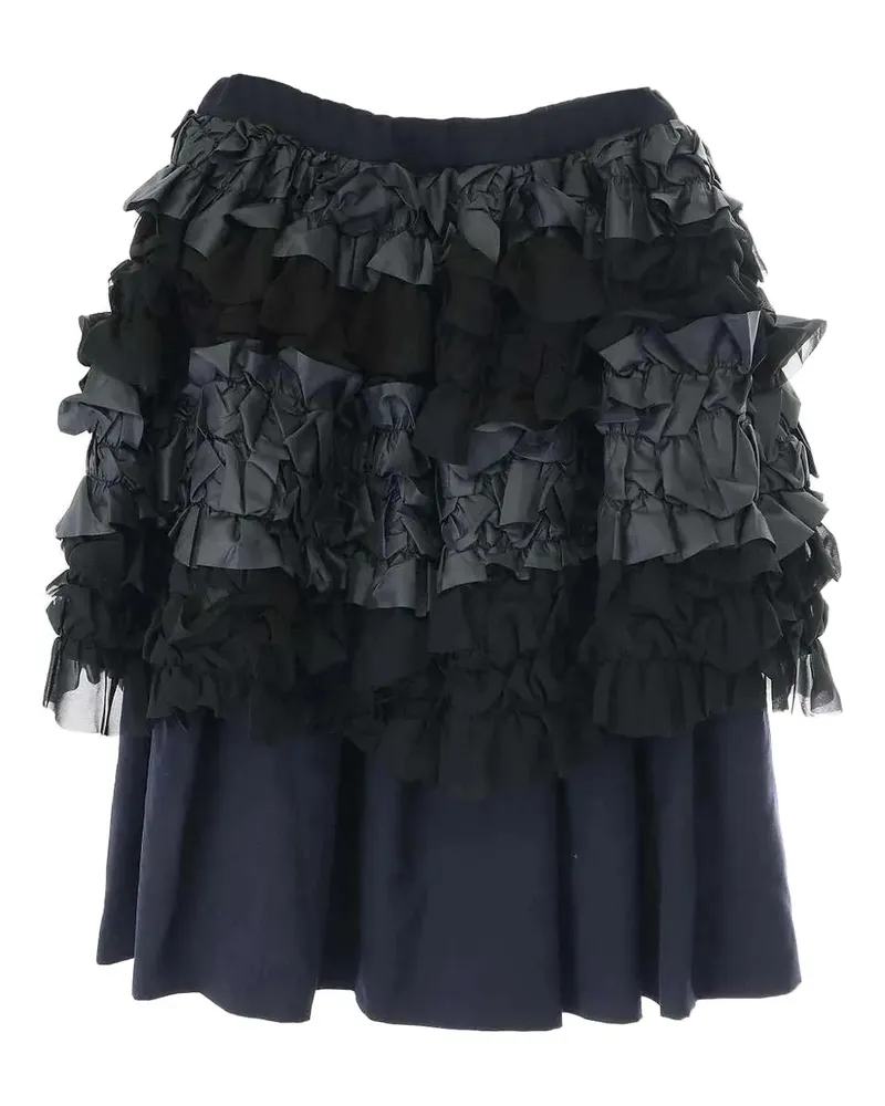 Comme des Garçons ruffled skirt - Blau Blau