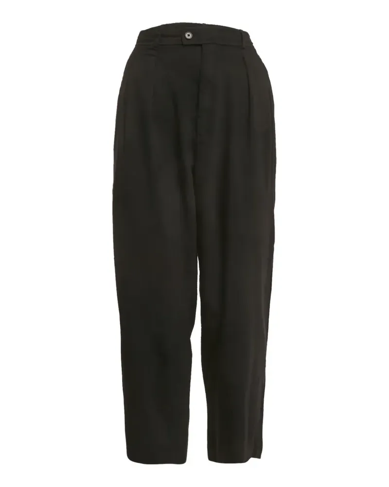 Ralph Lauren Hose mit Bundfalten - Schwarz Schwarz