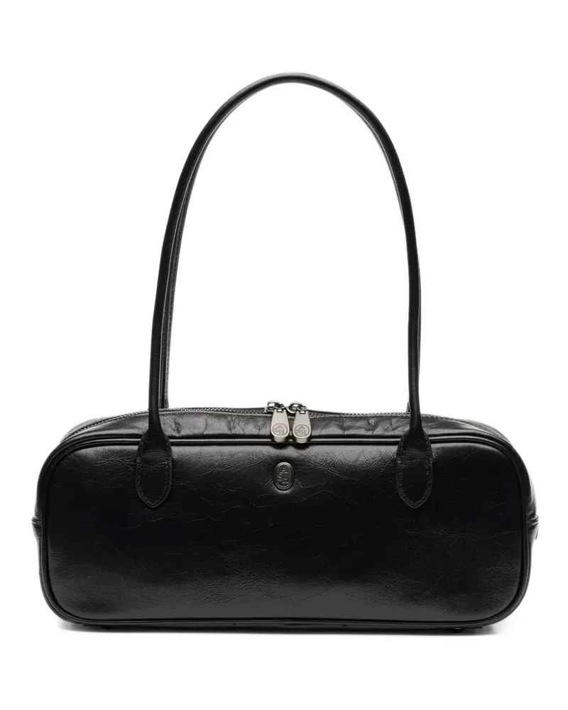 ash Boom leather tote bag - Schwarz Schwarz
