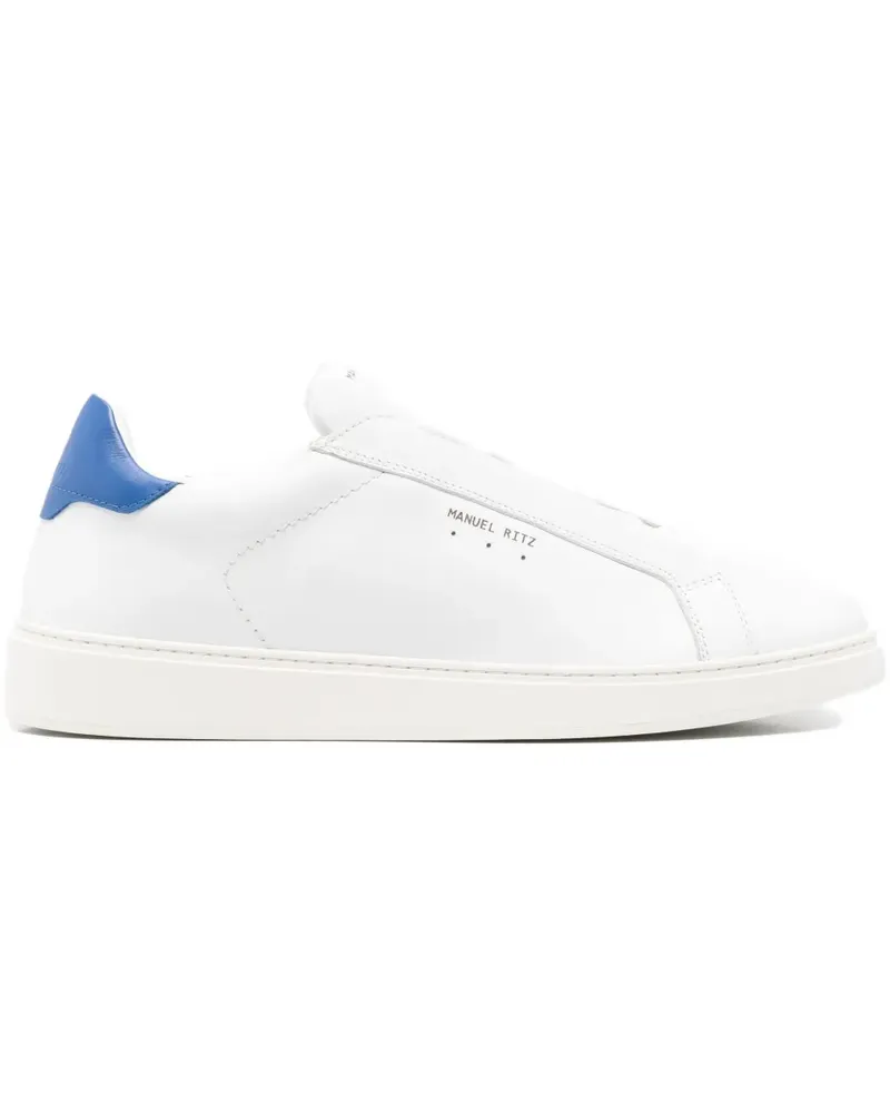 Manuel Ritz Sneakers aus Leder - Weiß Weiß
