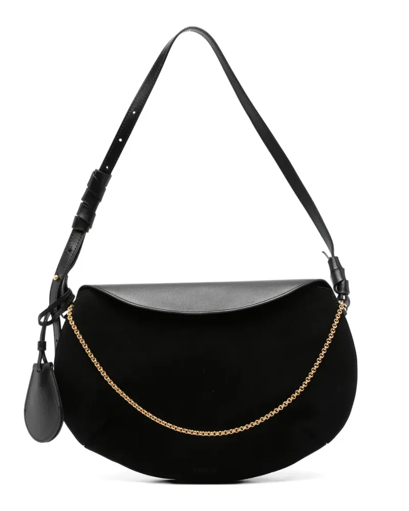 NEOUS Libra chain-detail shoulder bag - Schwarz Schwarz