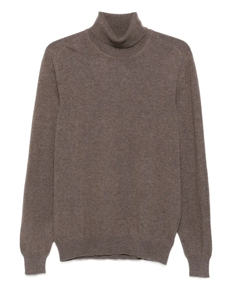 Fedeli Rollkragenpullover aus Kaschmir - Braun Braun
