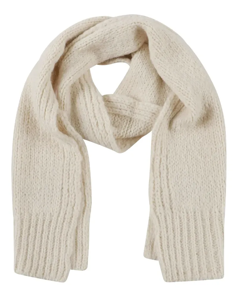 Jil Sander knitted scarf - Nude Nude