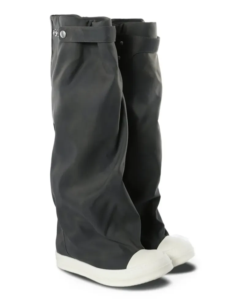 DRKSHDW by Rick Owens Elephant Stiefel mit Gamaschen-Overlay - Grau Grau