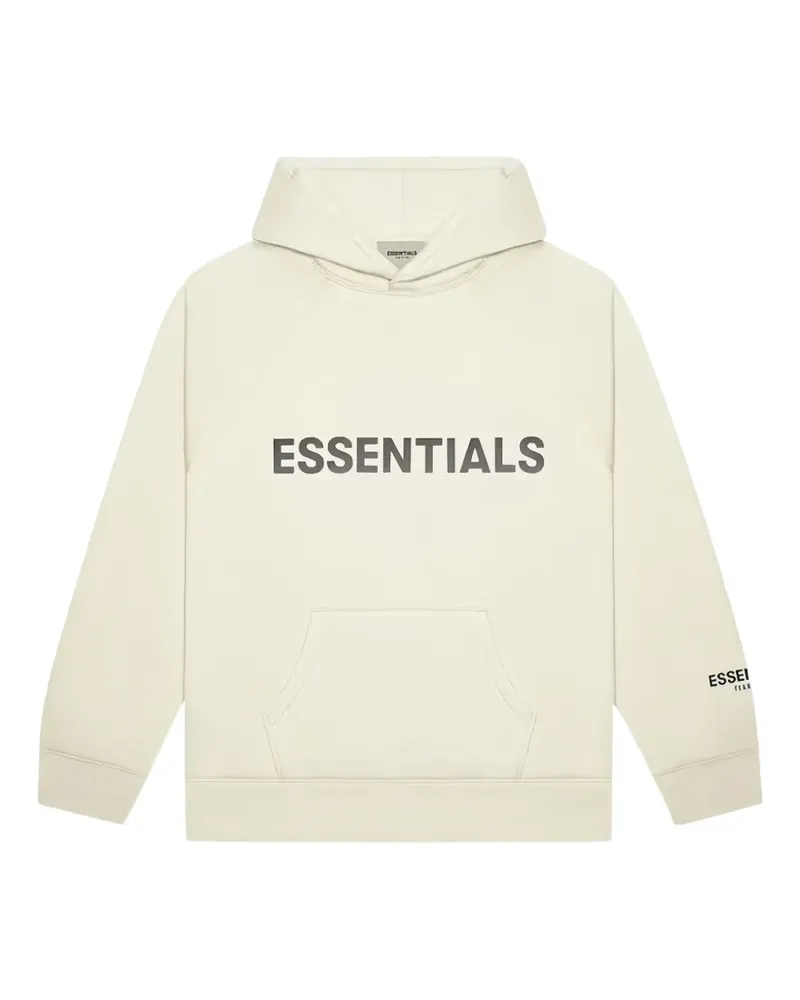 Fear of God appliqué logo hoodie - Nude Nude