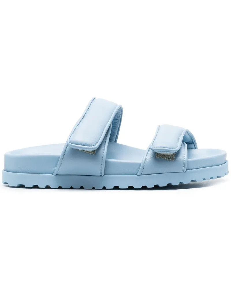 Gia Borghini Sandalen mit Klettverschluss Blau