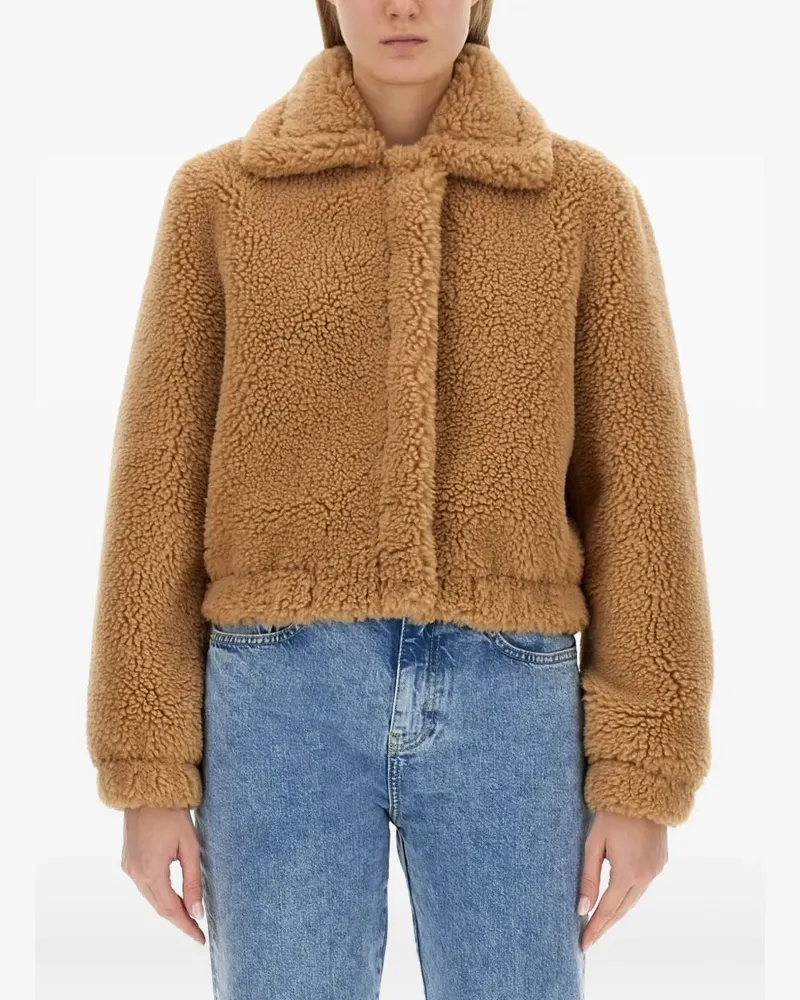 Moschino collared jacket - Braun Braun